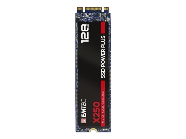 EMTEC SSD Power Plus X250 - SSD - 128 GB - inbyggd - M.2 2280 - SATA 6Gb/s