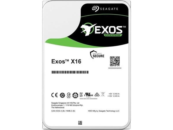 Seagate Exos X16 ST16000NM002G - Harddisk - 16 TB - intern - SAS 12Gb/s - 7200 rpm - buffer: 256 MB