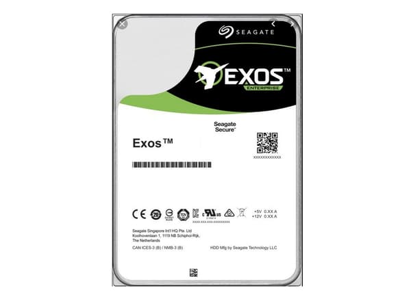 Seagate Exos X16 ST16000NM002G - Harddisk - 16 TB - intern - SAS 12Gb/s - 7200 rpm - buffer: 256 MB