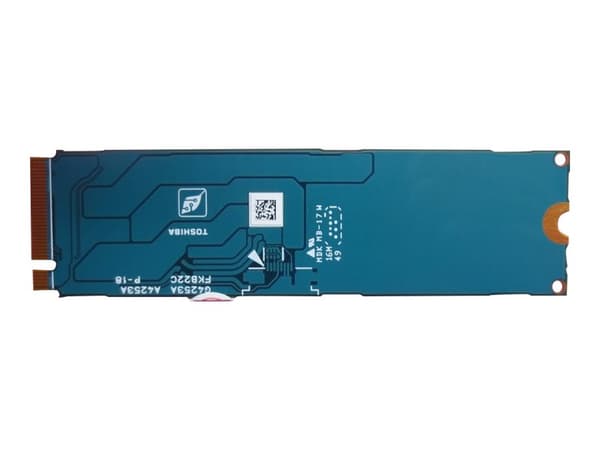 Toshiba - SSD - kryptert - 512 GB - intern - M.2 2280 - PCIe 3.0 x4 (NVMe) - TCG Opal Encryption - FRU, (CRU) - Tier 1 - for ThinkCentre M710; Thinkp