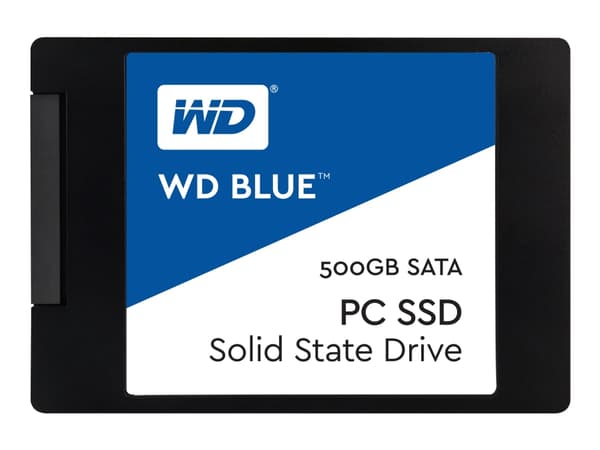 WD Blue PC SSD WDS500G1B0A - SSD - 500 GB - inbyggd - 2.5" - SATA 6Gb/s
