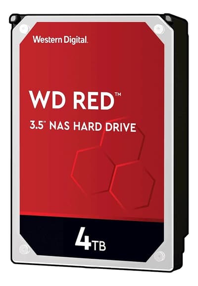 WD Red 4TB 64MB SATA 6GB/s
