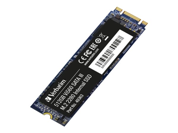 Verbatim Vi560 S3 - SSD - 512 GB - inbyggd - M.2 2280 - SATA 6Gb/s