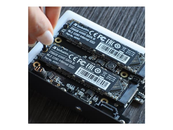 Verbatim Vi560 S3 - SSD - 256 GB - intern - M.2 2280 - SATA 6Gb/s