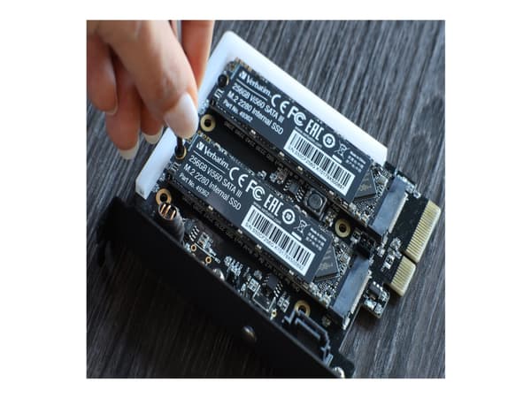 Verbatim Vi560 S3 - SSD - 256 GB - intern - M.2 2280 - SATA 6Gb/s
