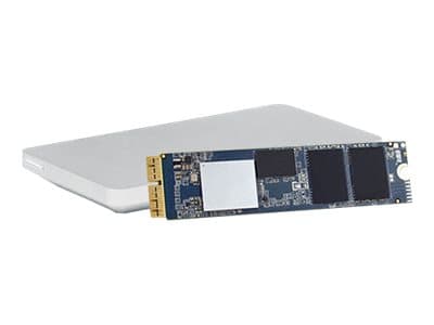 OWC Aura Pro X2 - SSD - 1 TB - intern - PCIe 3.1 x4 (NVMe) - med OWC Envoy Pro-lagerhus