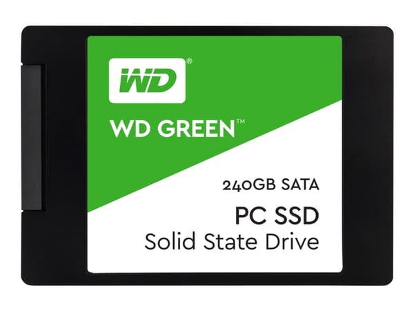 WD Green PC SSD WDS240G1G0A - SSD - 240 GB - inbyggd - 2.5" - SATA 6Gb/s