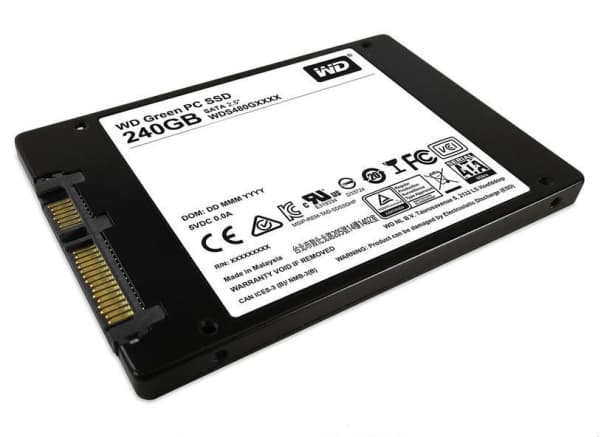 WD Green PC SSD WDS240G1G0A - SSD - 240 GB - inbyggd - 2.5" - SATA 6Gb/s