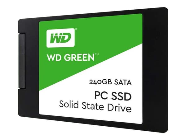 WD Green PC SSD WDS240G1G0A - SSD - 240 GB - inbyggd - 2.5" - SATA 6Gb/s