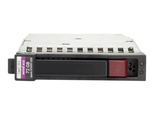 HPE Single Port - Hårddisk - 72 GB - hot-swap - 2,5" SFF - SAS - 15000 rpm