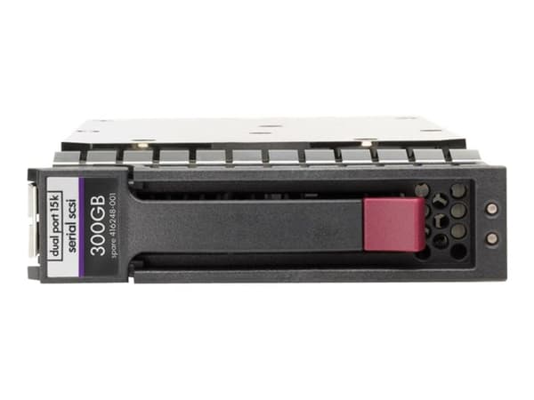 HPE Dual Port Enterprise - Hårddisk - 146 GB - hot-swap - 3,5" - SAS - 15000 rpm