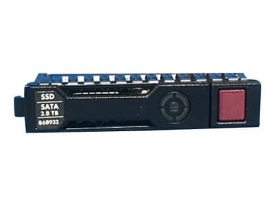 HPE - SSD - Read Intensive - 3.84 TB - hot-swap - 2.5" SFF - SATA 6Gb/s - med HPE Smart Carrier
