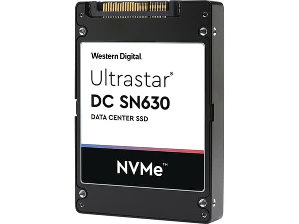 WD Ultrastar DC SN630 WUS3CA132C7P3E3 - SSD - 3200 GB - intern - 2,5" - U.2 PCIe 3.0 x4 (NVMe) - 256-bitars AES
