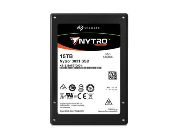 Seagate Enterprise XS15360TE70014 SSD-massamuisti 2.5" 15360 GB SAS 3D eTLC