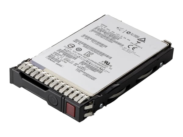 HPE Mixed Use - SSD - 960 GB - Hot-Swap - 2.5" SFF (6.4 cm SFF) - SATA 6Gb/s - mit HPE Smart Carrier (P13660-B21)