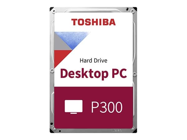 Toshiba P300 Desktop PC - Hårddisk - 6 TB - intern - 3,5" - SATA 6Gb/s - 5400 rpm - buffert: 128 MB