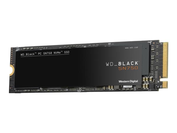 WD Black SN750 NVMe SSD WDS100T3X0C-00SJG0 - SSD - 1 TB - intern - M.2 2280 - PCIe 3.0 x4 (NVMe)