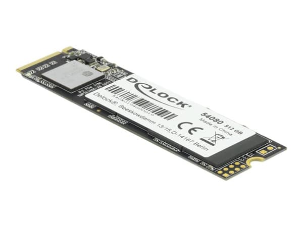 Delock M.2 SSD - SSD - 512 GB - intern - M.2 2280 - PCIe 3.0 x4 (NVMe)