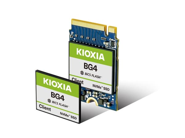 KIOXIA BG4 Series KBG40ZNS512G - SSD - 512 GB - inbyggd - M.2 2230 - PCIe 3.0 x4 (NVMe)