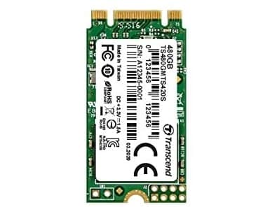 Transcend 420S - SSD - 480 GB - intern - M.2 2242 - SATA 6Gb/s