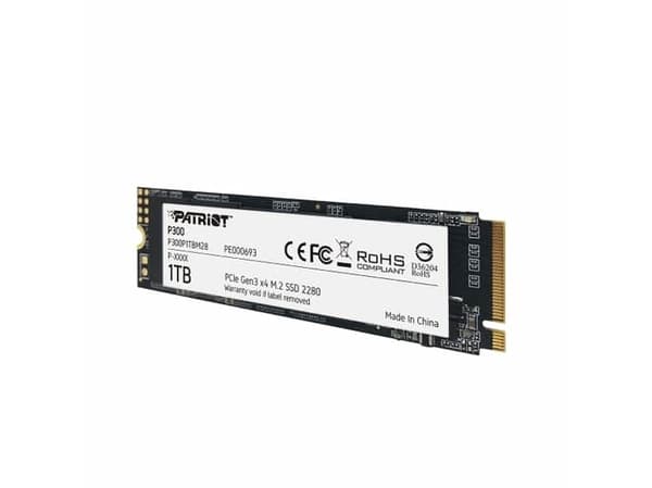 Patriot P300 - SSD - 1 TB - inbyggd - M.2 2280 - PCIe 3.0 x4 (NVMe)