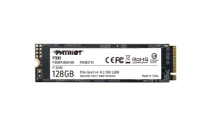 Patriot P300 - SSD - 128 GB - intern - M.2 2280 - PCIe 3.0 x4 (NVMe)