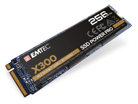 EMTEC Power Pro X300 - SSD - 256 GB - intern - M.2 2280 - PCIe 3.0 x4 (NVMe)