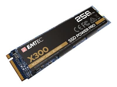 EMTEC Power Pro X300 - SSD - 256 GB - intern - M.2 2280 - PCIe 3.0 x4 (NVMe)