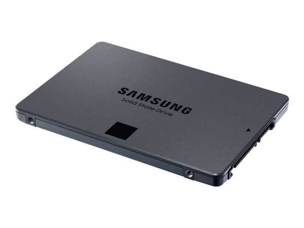 Samsung 870 QVO MZ-77Q1T0BW - SSD - krypterat - 1 TB - inbyggd - 2.5" - SATA 6Gb/s - buffert: 1 GB - 256 bitars AES - TCG Opal Encryption