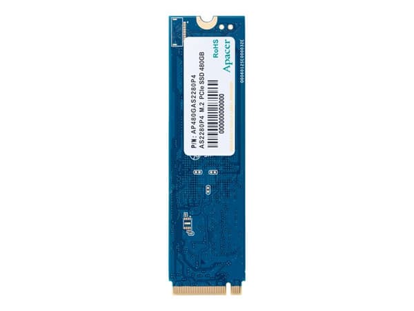 Apacer AS2280P4 - SSD - 256 GB - inbyggd - M.2 2280 - PCIe 3.0 x4 (NVMe)