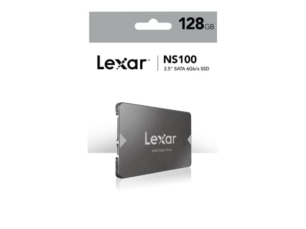 Lexar NS100 - SSD - 128 GB - sisäinen - 2,5" - SATA 6Gb/s