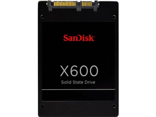 SanDisk X600 - SSD - krypteret - 2 TB - sisäinen - 2.5" - SATA 6Gb/s - itsekoodattava asema (SED)