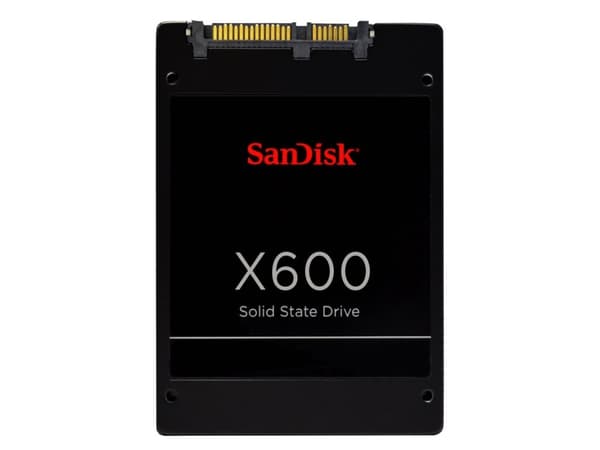 SanDisk X600 - SSD - krypteret - 2 TB - sisäinen - 2.5" - SATA 6Gb/s - itsekoodattava asema (SED)