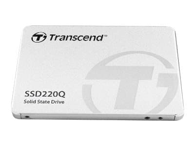 Transcend SSD220Q - SSD - 500 GB - inbyggd - 2.5" - SATA 6Gb/s