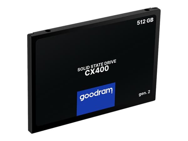 GOODRAM CX400 - Gen 2 - SSD - 512 GB - intern - 2.5" - SATA 6Gb/s