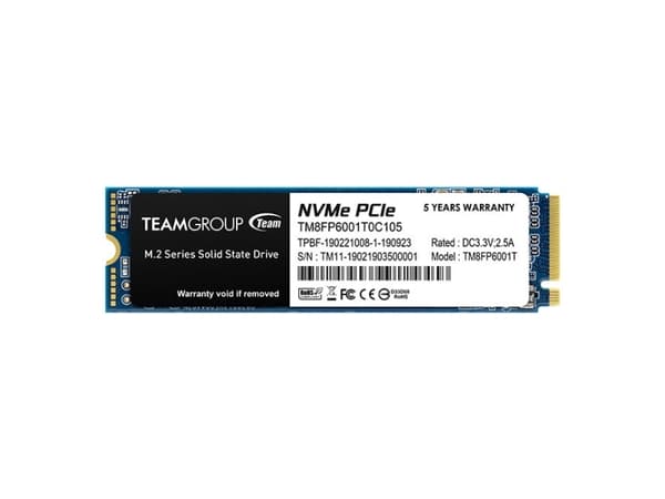 Team Group MP33 - SSD - 1 TB - intern - M.2 2280 - PCIe 3.0 x4 (NVMe)