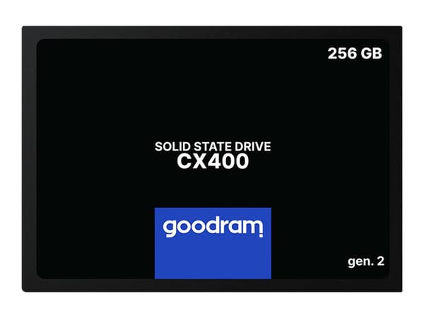 GOODRAM CX400 - Gen 2 - SSD - 256 GB - inbyggd - 2.5" - SATA 6Gb/s
