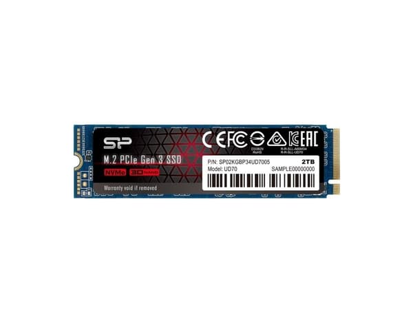 Silicon Power SP02KGBP34UD7005, 2000 GB, M.2, 3400 MB/s