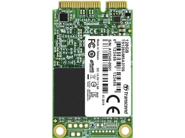 Transcend 370S - SSD - 128 GB - intern - mSATA - SATA 6Gb/s