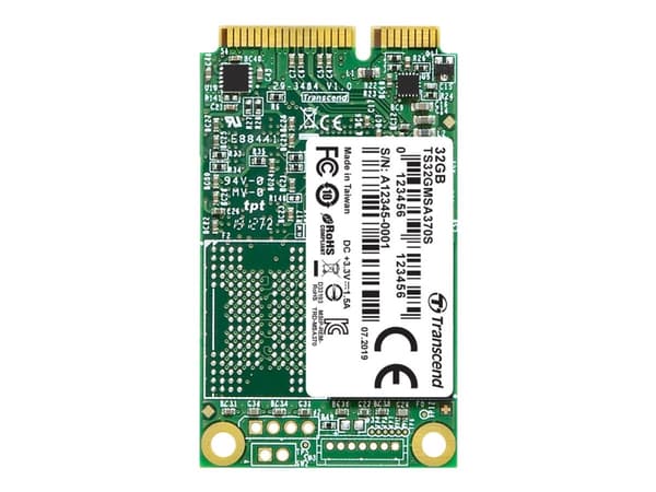 Transcend 370S - SSD - 32 GB - inbyggd - mSATA - SATA 6Gb/s