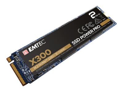 EMTEC Power Pro X300 - SSD - 2 TB - intern - M.2 2280 - PCIe 3.0 x4 (NVMe)
