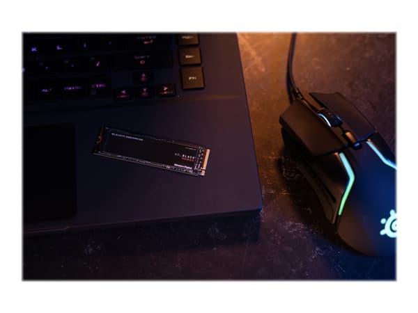 WD Black SN850 NVMe SSD WDS500G1X0E - SSD - 500 GB - intern - M.2 2280 - PCIe 4.0 x4 (NVMe)