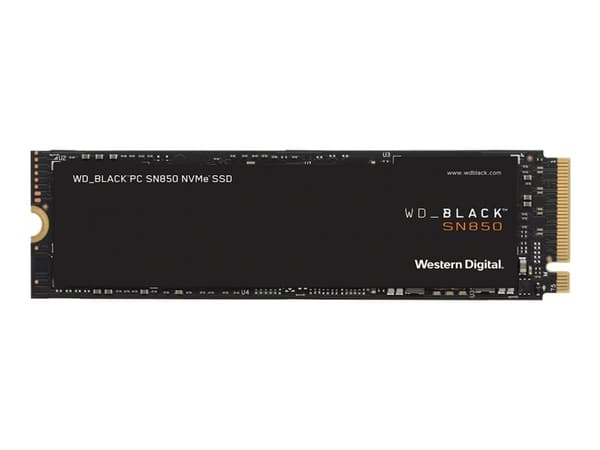 WD Black SN850 NVMe SSD WDS500G1X0E - SSD - 500 GB - intern - M.2 2280 - PCIe 4.0 x4 (NVMe)