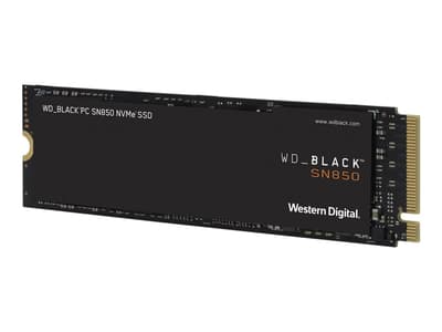 WD Black SN850 NVMe SSD WDS100T1X0E - Solid State Drive - 1 TB - intern - M.2 2280 - PCI Express 4.0 x4 (NVMe)