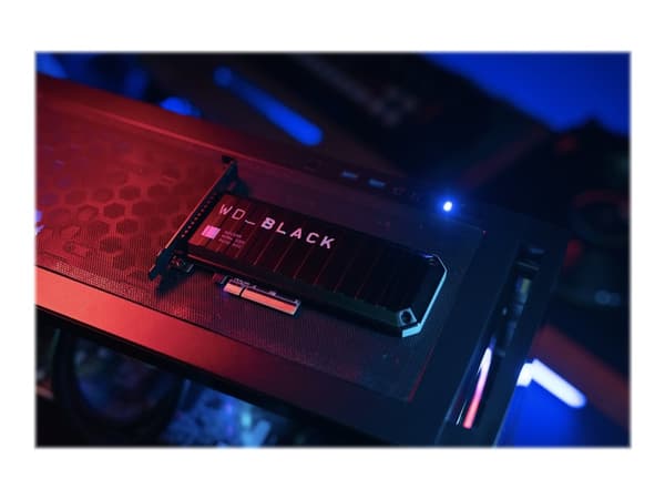 WD_BLACK AN1500 WDS100T1X0L-00AUJ0 - SSD - 1 TB - intern - PCIe-kort - PCIe 3.0 x8 (NVMe) - integrert kjøle