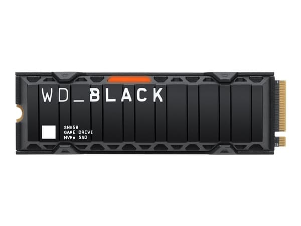 WD Black SN850 NVMe SSD WDS500G1XHE - SSD - 500 GB - inbyggd - M.2 2280 - PCIe 4.0 x4 (NVMe)