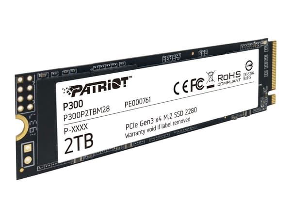 Patriot Memory P300, 2000 GB, M.2, 2100 MB/s