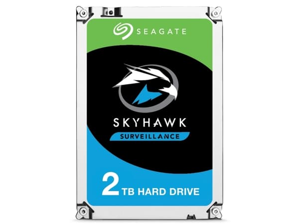 Seagate SkyHawk Surveillance HDD ST2000VX015 - Hårddisk - 2 TB - intern - SATA 6Gb/s - buffert: 256 MB