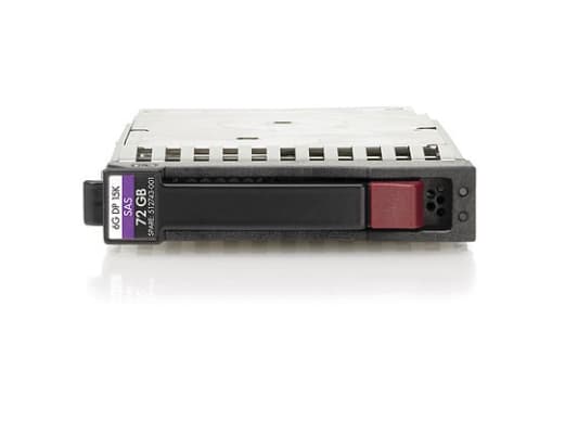 HPE Dual Port Enterprise - Hårddisk - 72 GB - intern - 2,5" SFF - SAS - 15000 rpm - fabriksintegrerad