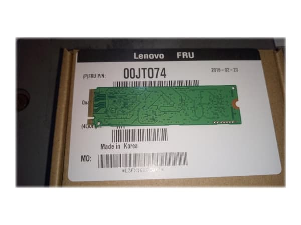 Samsung - SSD - 512 GB - sisäinen - M.2 2280 - PCIe 3.0 x4 (NVMe) - FRU - ThinkPad T460; X1 Tablet (1. sukupolvi); ThinkStation P310; P410; P510; P71